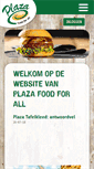 Mobile Screenshot of plazafoodforall.nl
